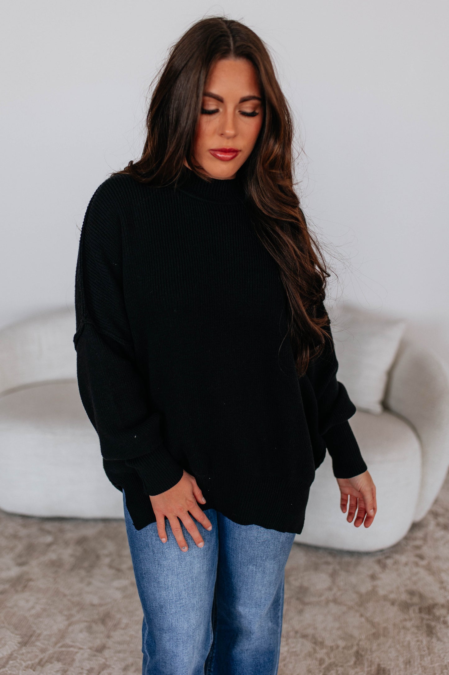 Violet Oversized Sweater