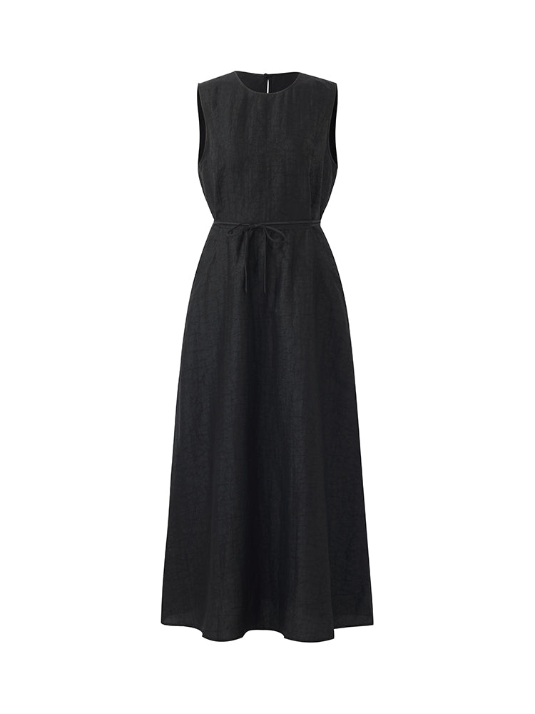 18 Momme Xiang Yun Silk Women Vest Midi Dress