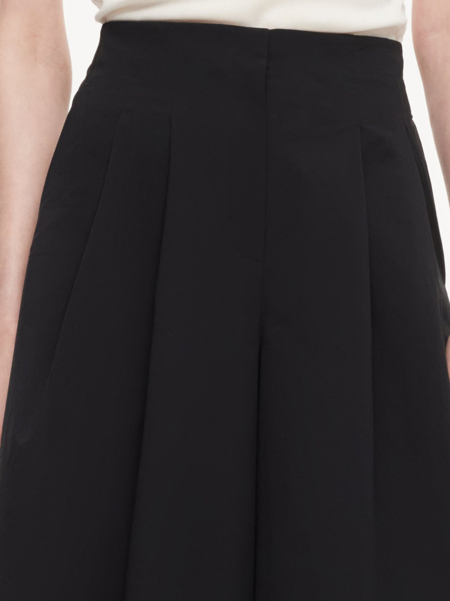 A-Line Elastic Back Waist Women Culottes