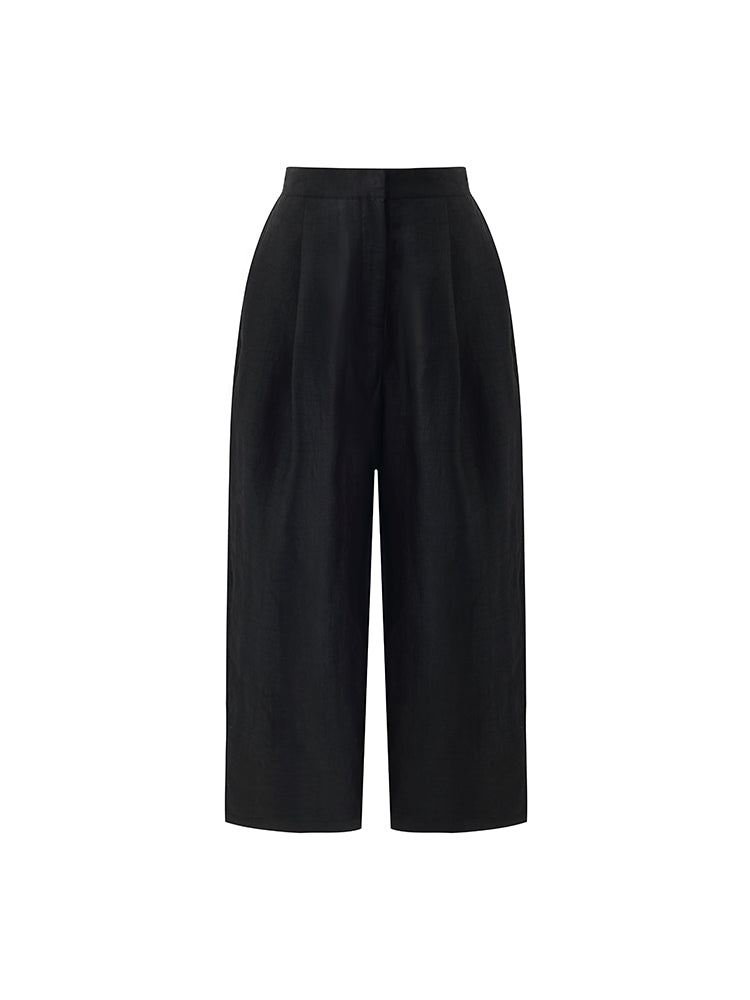 16 Momme Xiang Yun Silk Wide Leg Women Pants