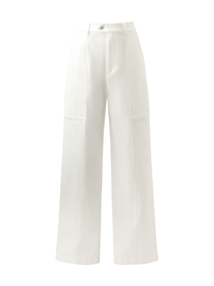 GOELIA X CHRISTINE PHUNG Wide-Leg Jeans