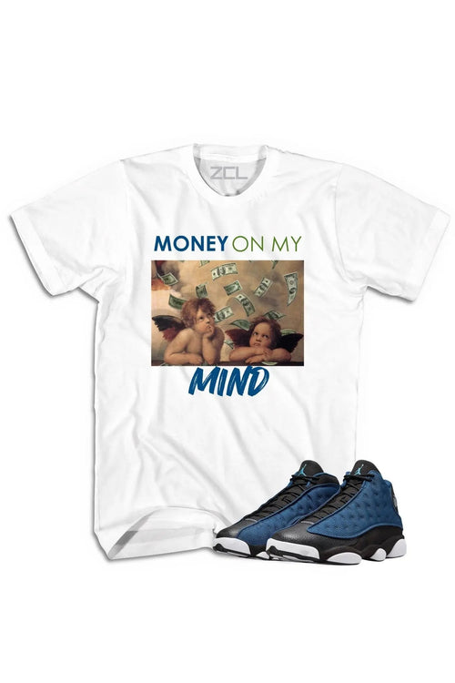 Air Jordan 13 "Money On My Mind" Tee Brave Blue