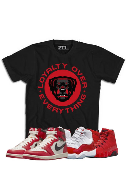 Air Jordan "Loyalty Over Everything" Tee Lost & Found - Cherry Red