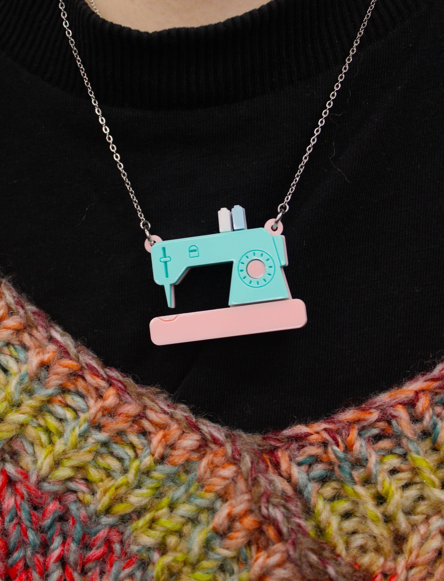 A Stitch in Time Necklace