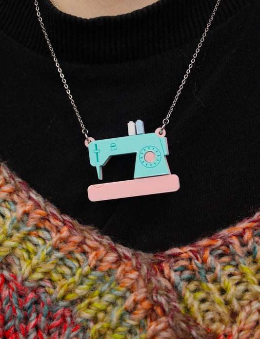 A Stitch in Time Necklace