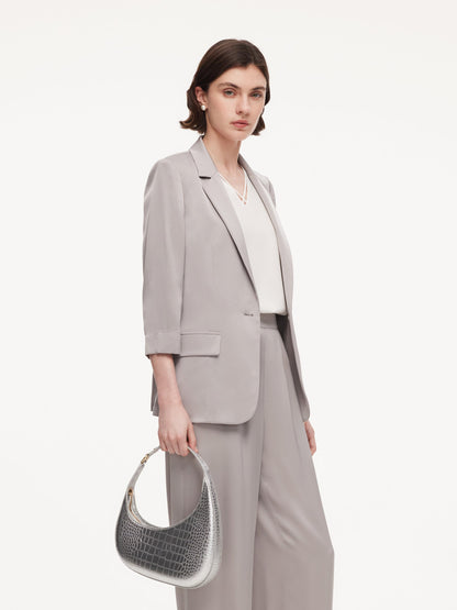 22MM Mulberry Silk Women Blazer