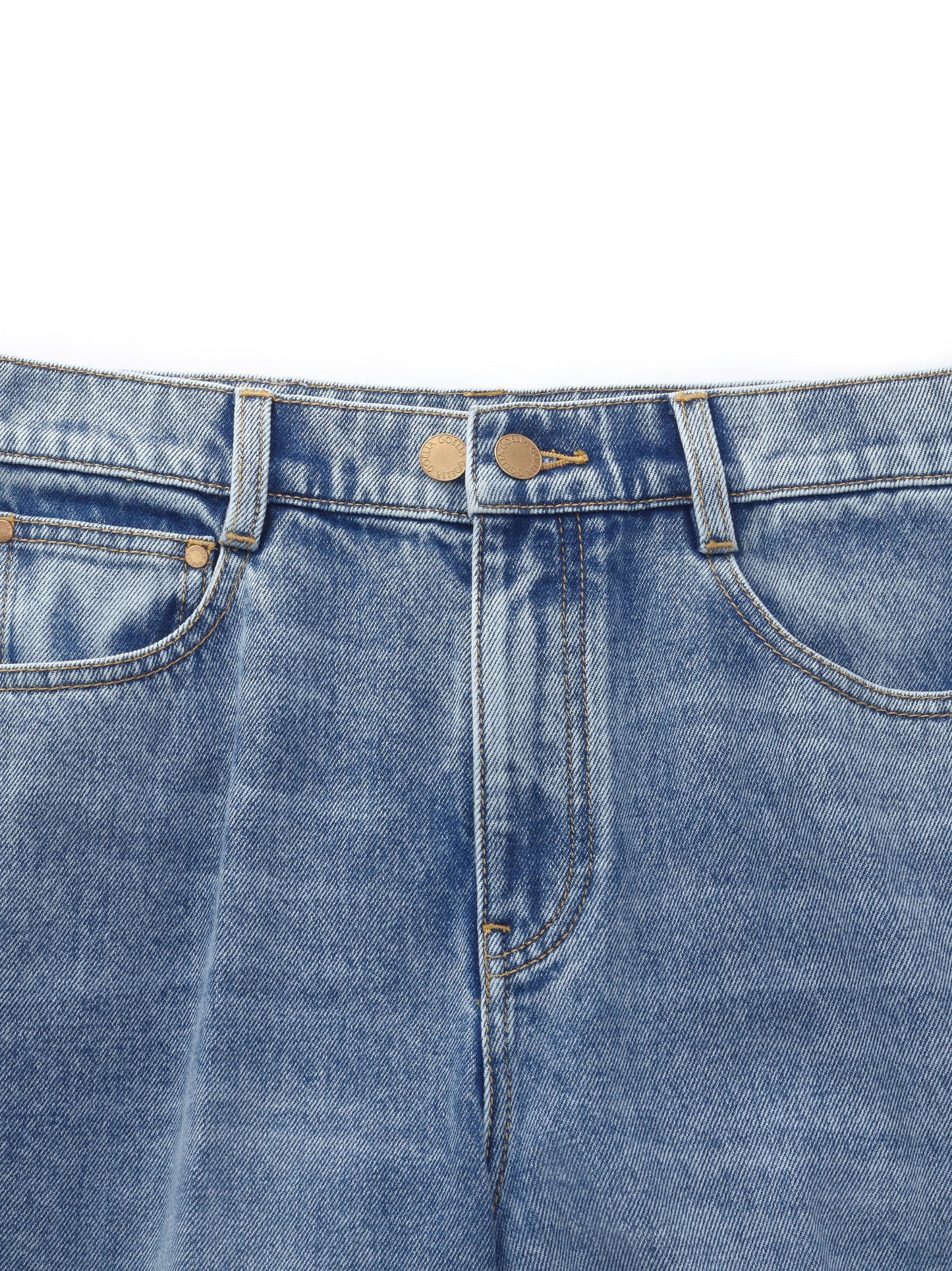 100% Cotton Denim Women Tapered Ankle Jeans