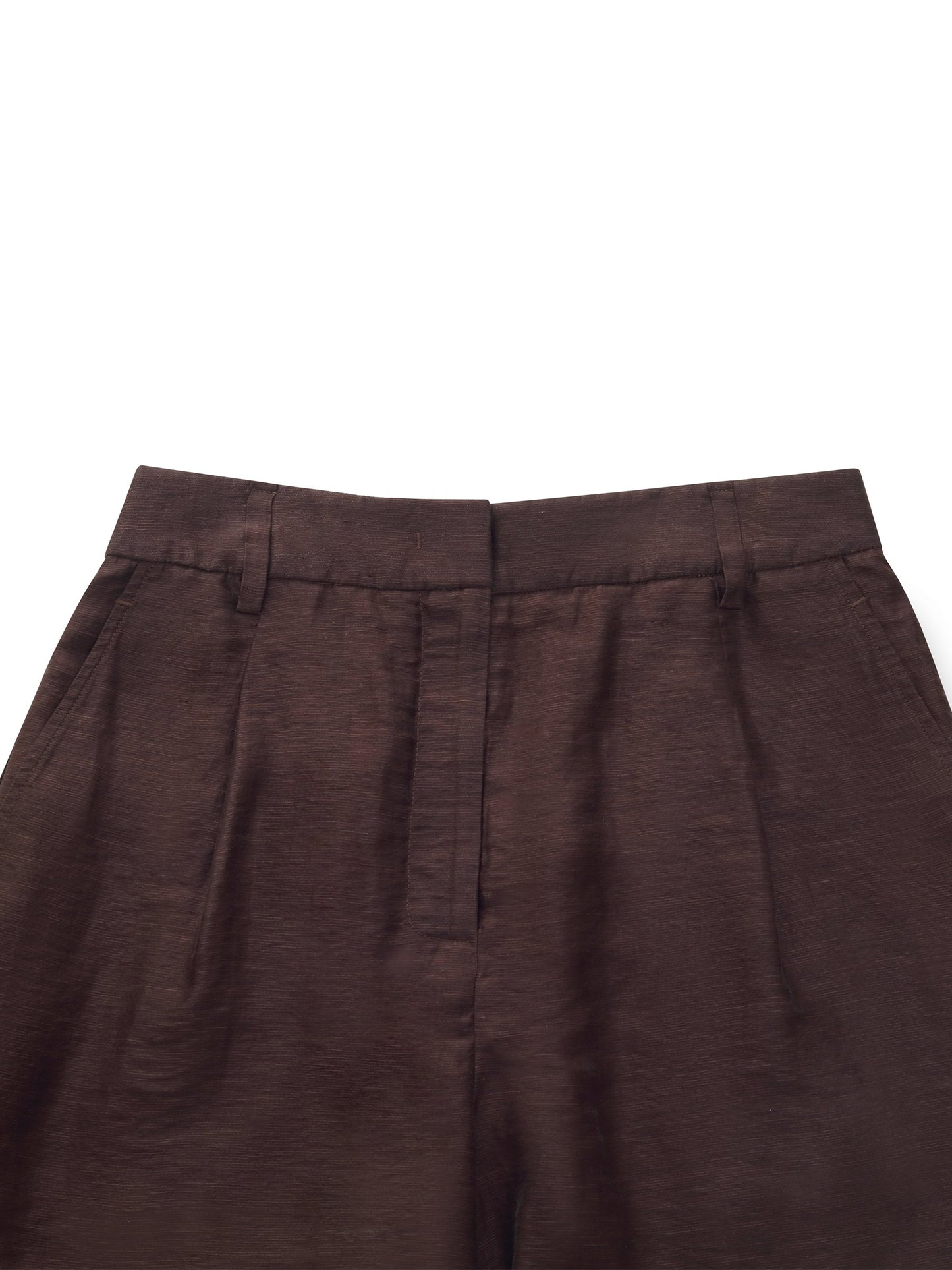 Tencel Linen Blend Women A-Line Shorts