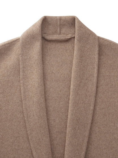 100% Cashmere Double-Faced Women Coat