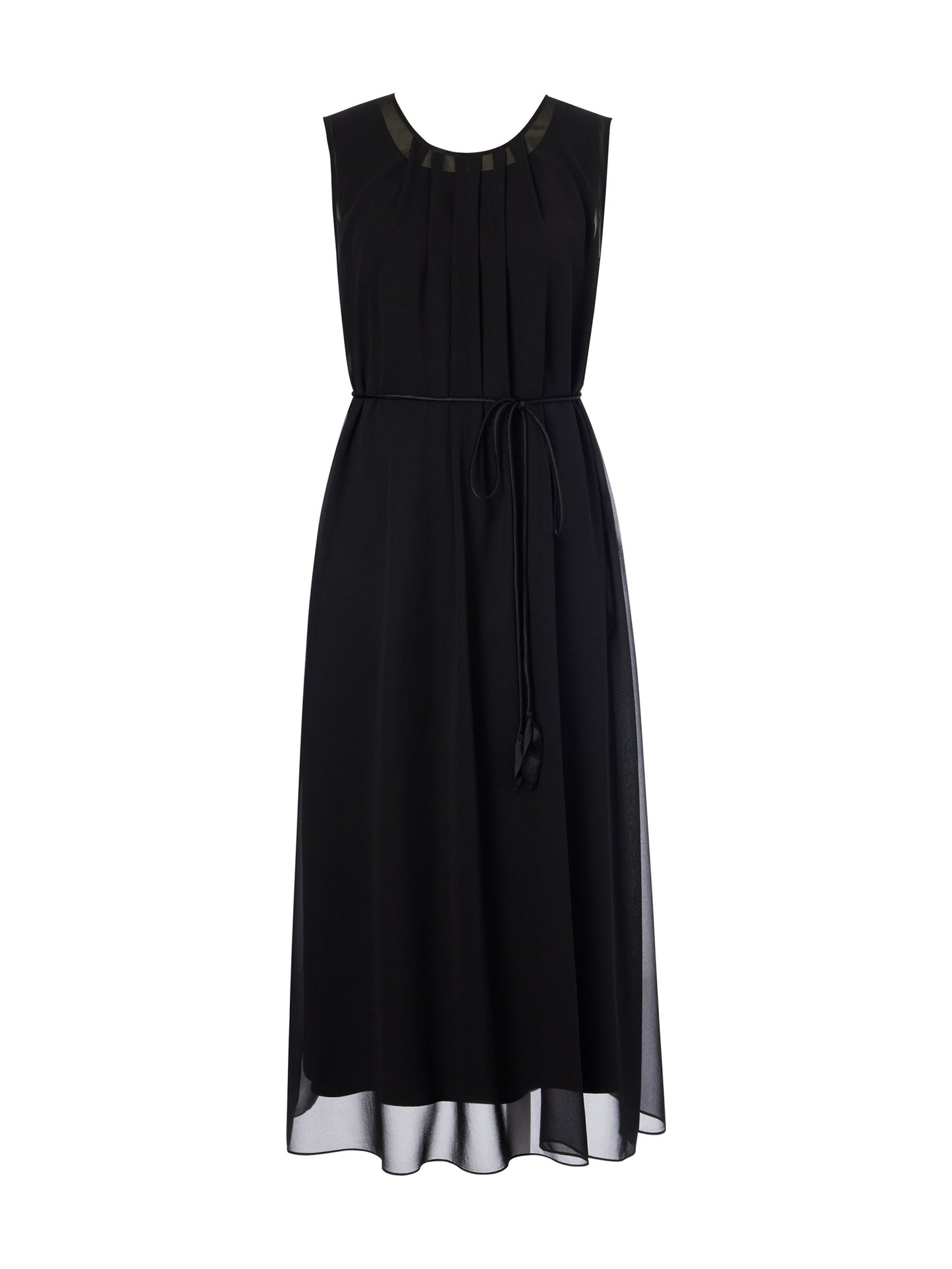10MM Mulberry Silk Sleeveless Dress And 100% Acetate Sleeveless Dress Two-Piece Set