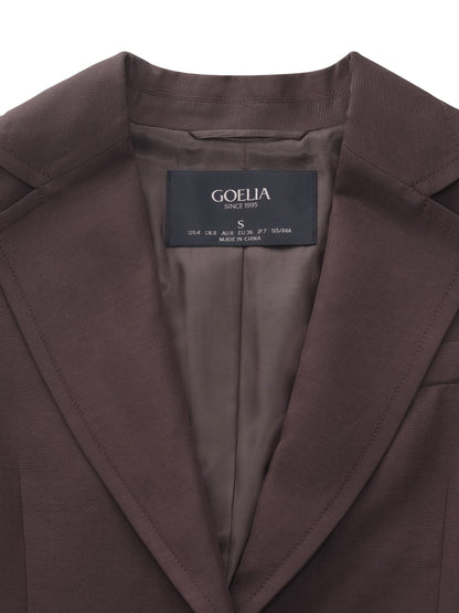 Tencel Acetate Linen Blend Women Blazer