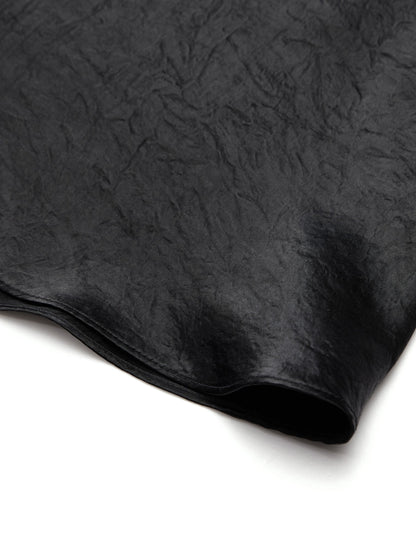 100% Acetate Women A-Line Skirt