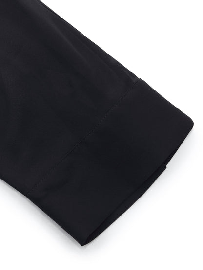 10MM Mulberry Silk Tie Front Women Sheer Shirt