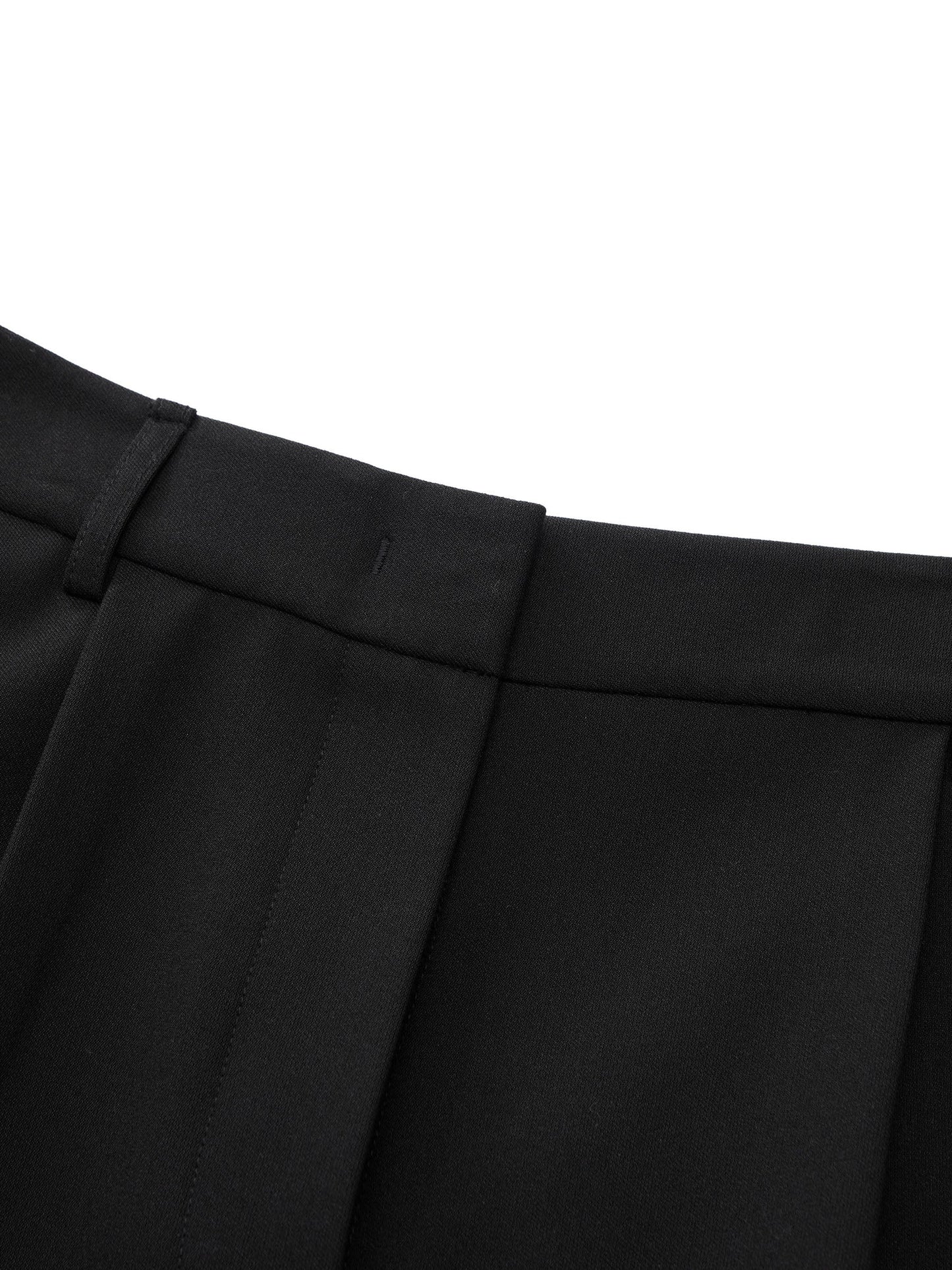 Stretch Adjustable Waist Women A-Line Shorts