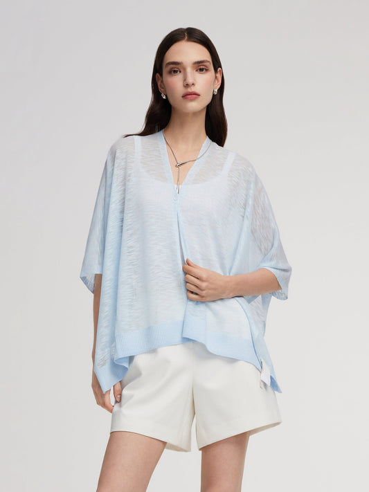One-piece Seamless Women Poncho