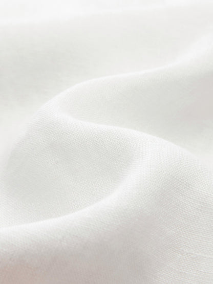 100% Linen Front Knot Tank Top And Pants Two-Piece Set