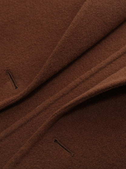 Cashmere Wool Blend Double-Faced Women Coat