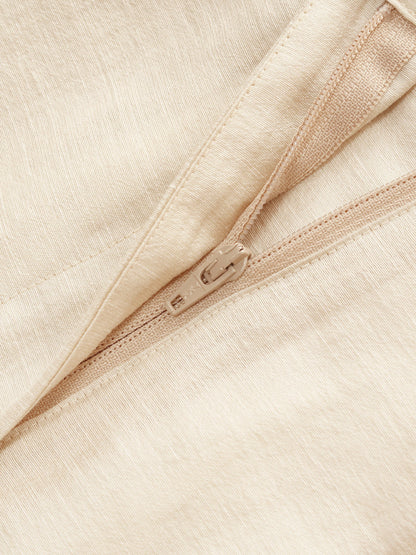 Tencel Acetate Linen Blend Women Shorts