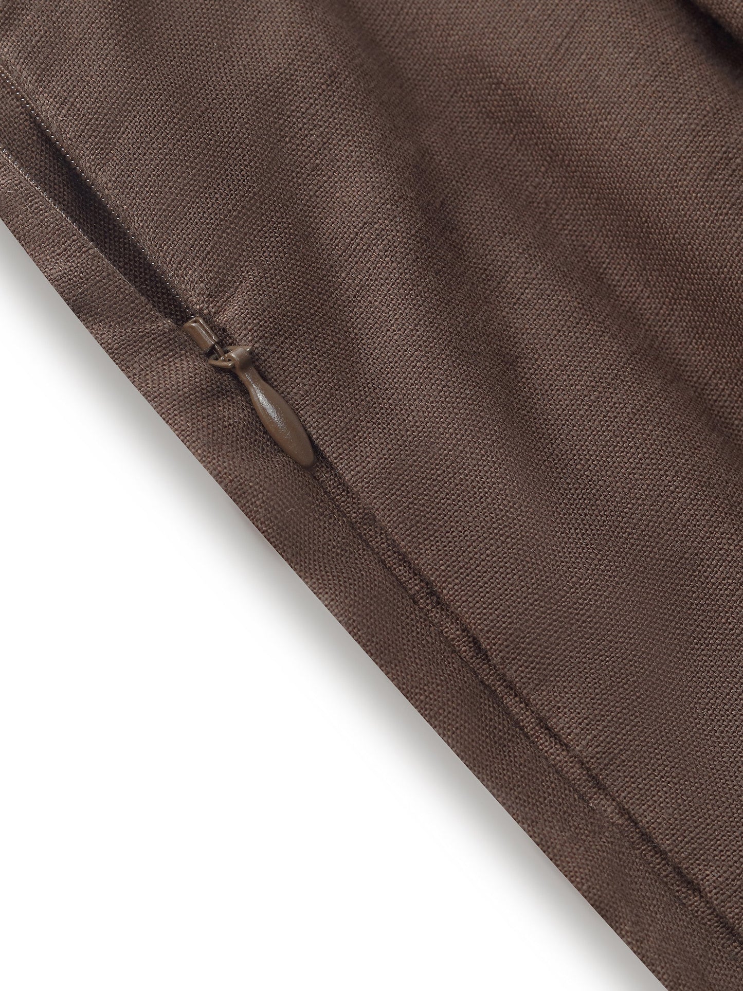 100% Linen Women High-Waisted A-Line Skirt