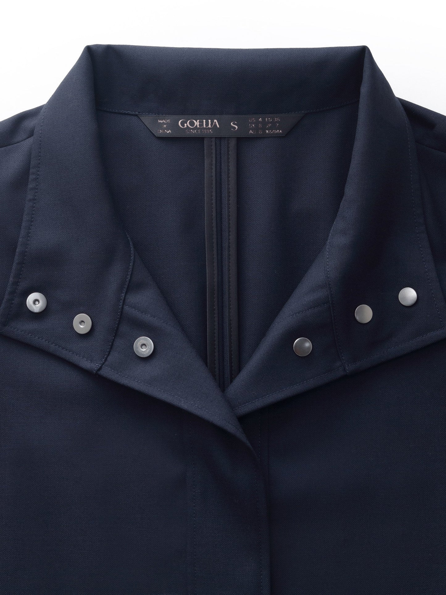 Worsted Wool Blend Women Trench Coat