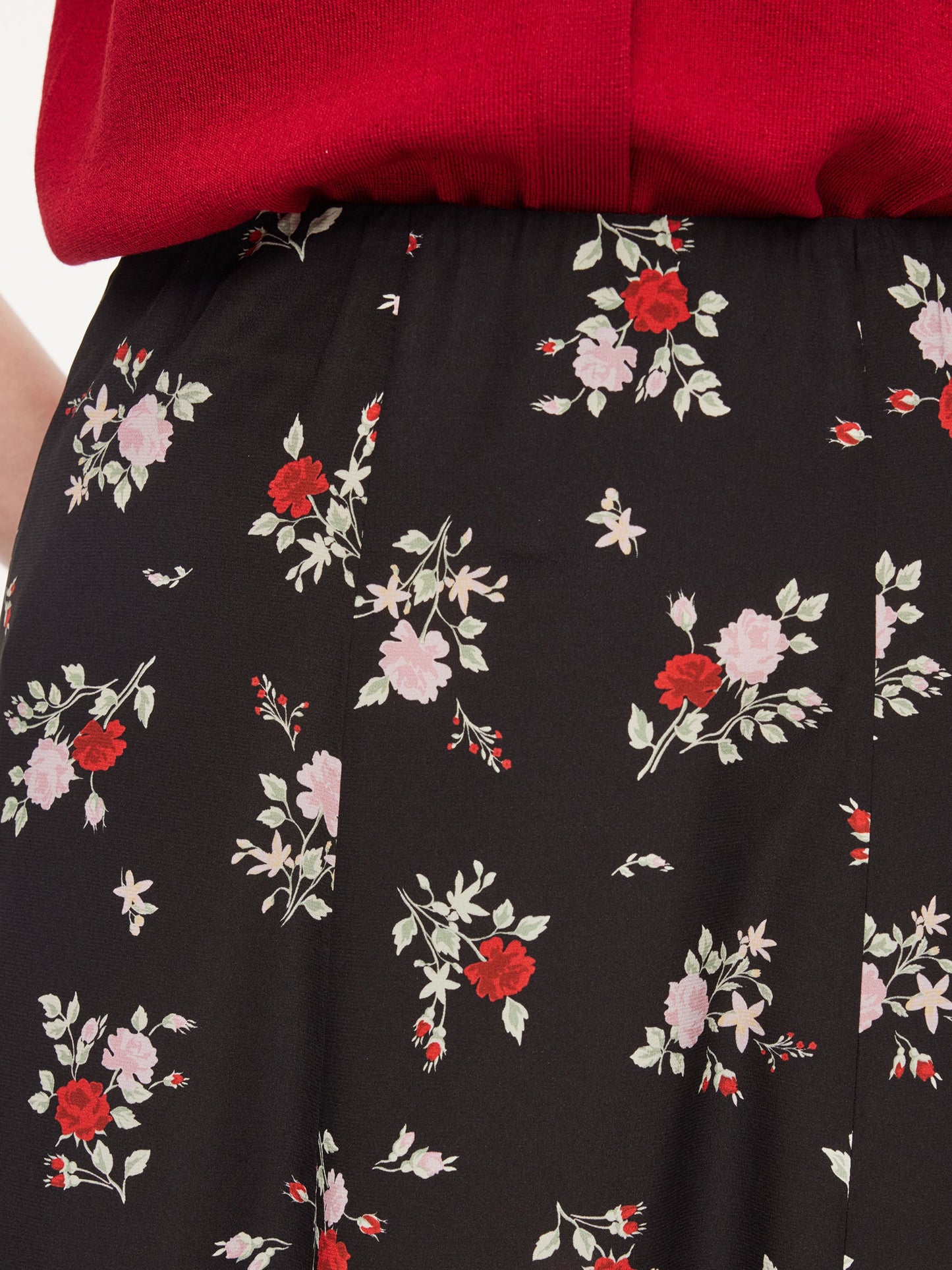 16MM Mulberry Silk Floral Print Women Skirt