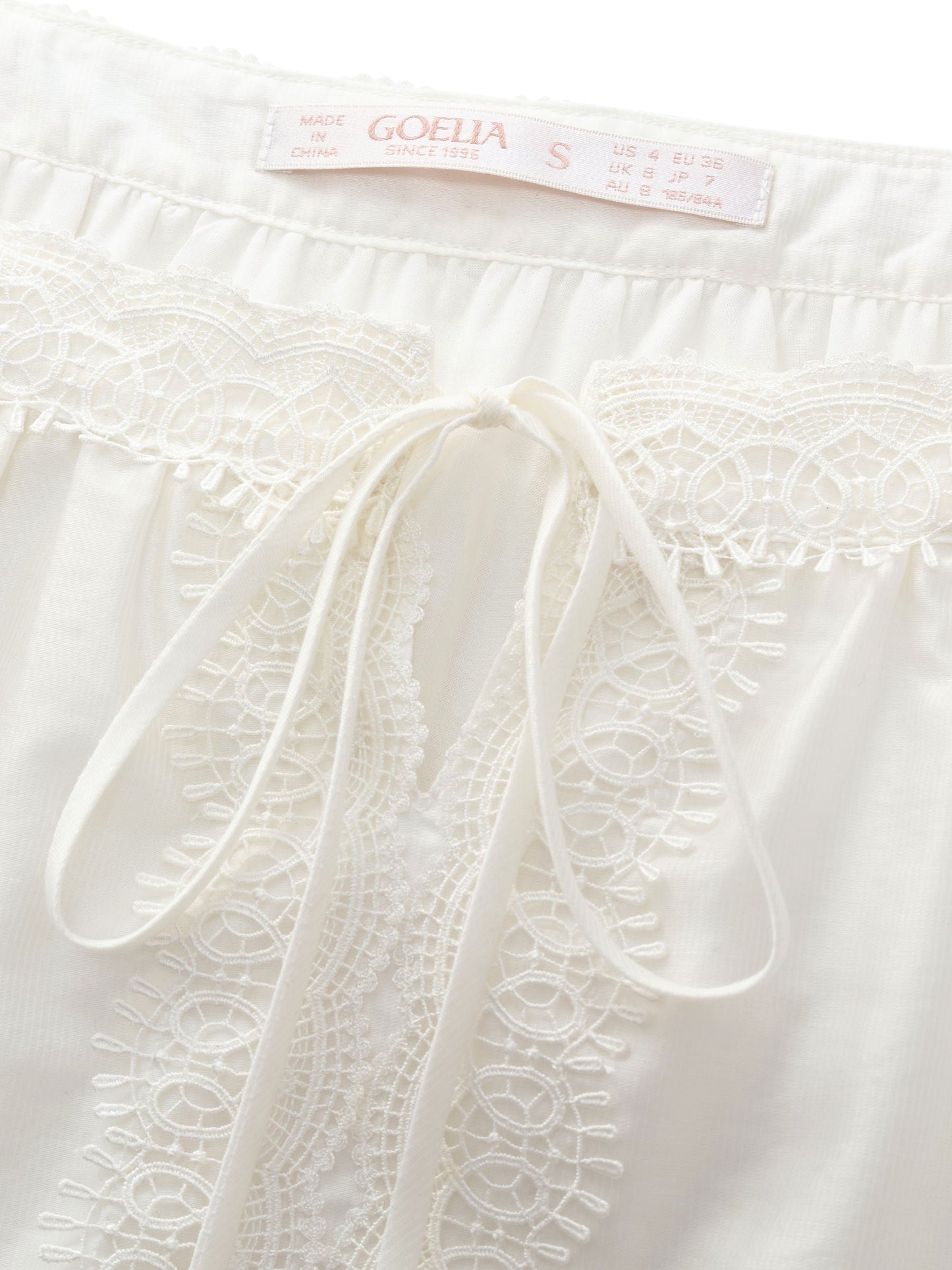 Tencel Blend Embroidered Square Neck Women Blouse