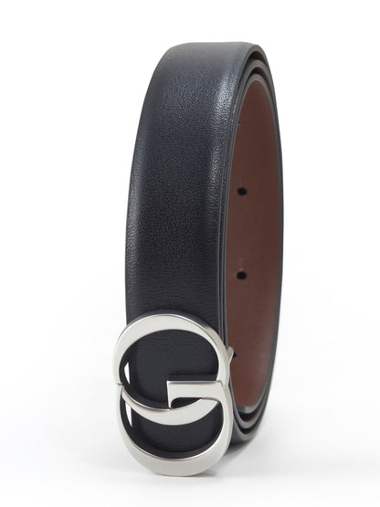 GO Letter Women Leather Belt Size Medium