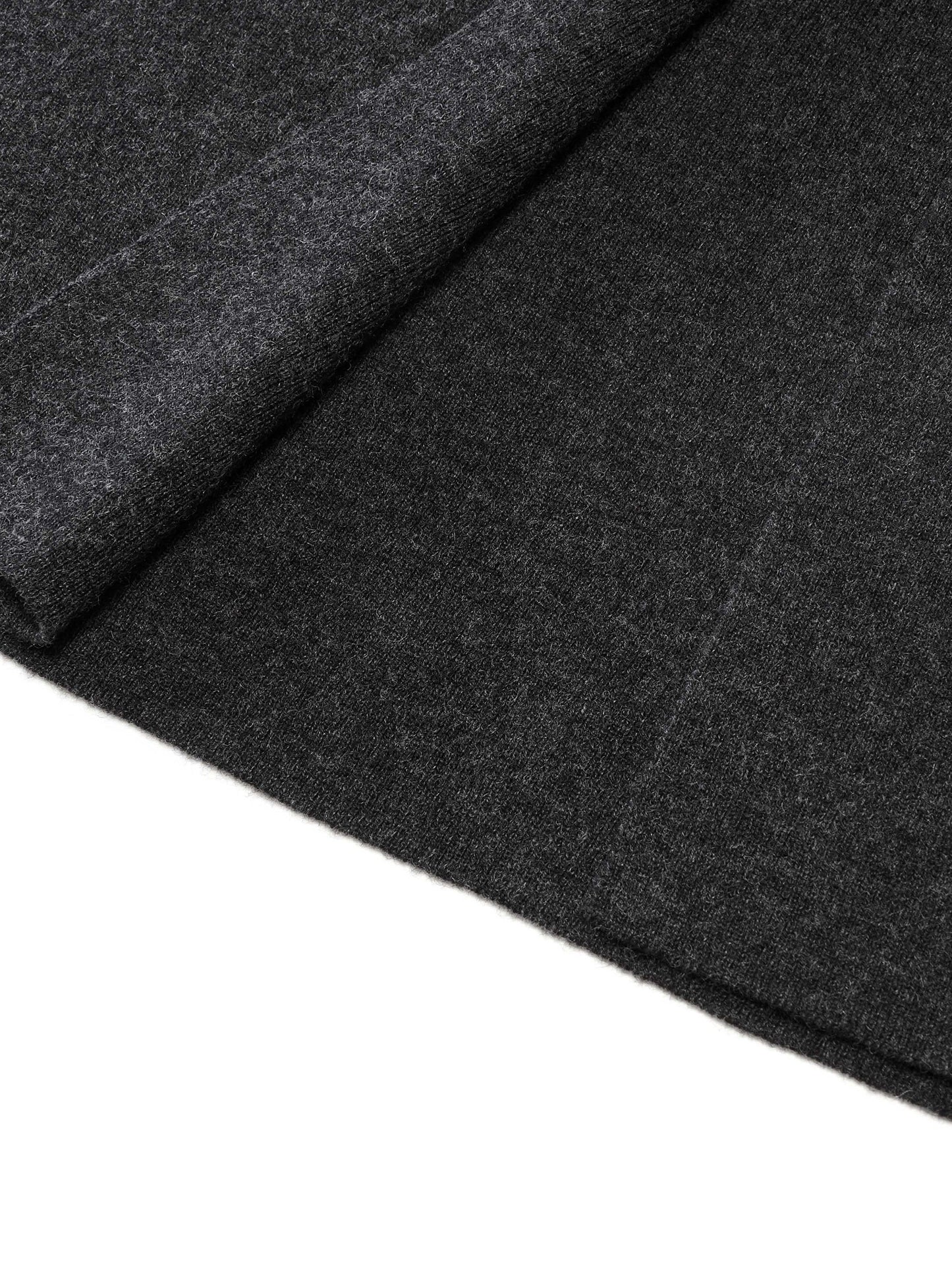 Wool Blend Back Slit Women Knit Skirt