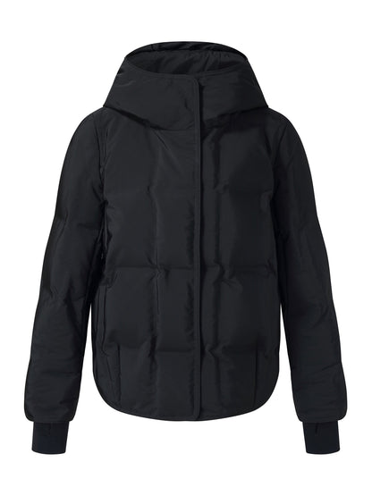 Cocoon Waterproof And Windproof Hooded Goose Down Jacket