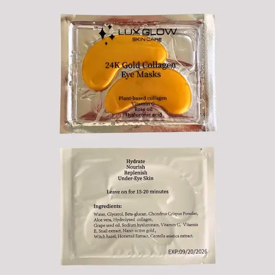 Lux Gold Eye Mask