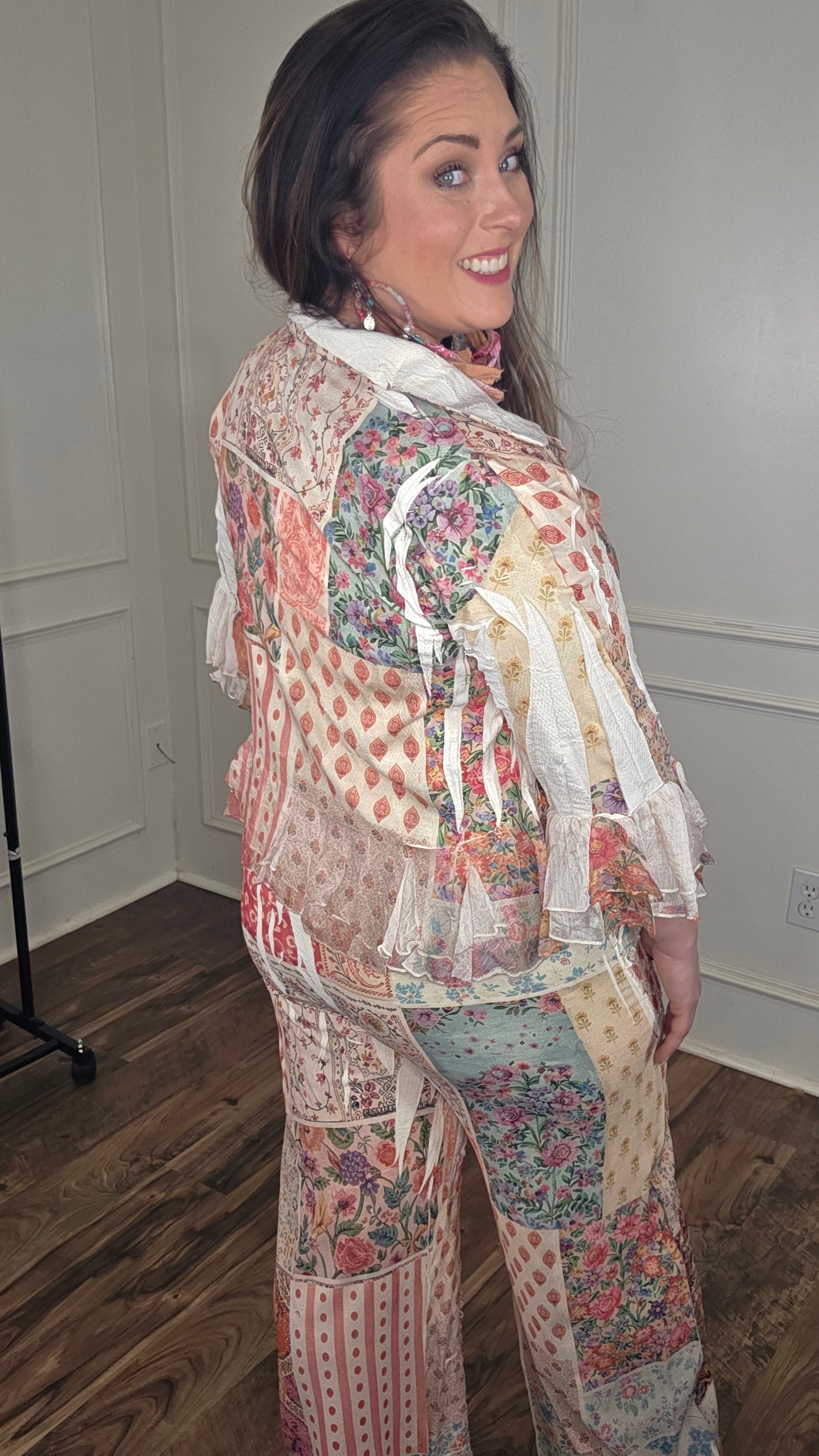 Origami - Perfect Patchwork Bloom Pants